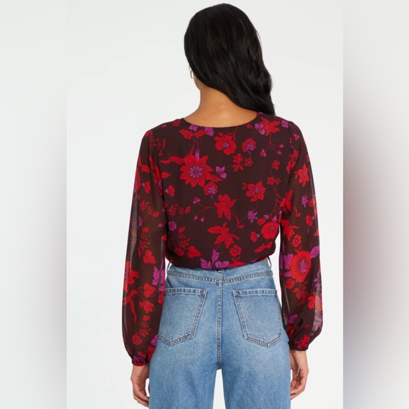 Sanctuary Sheer Twist Top Night Wish - Picture 4 of 7